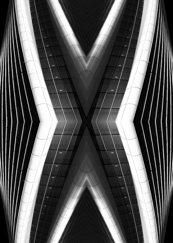 Big X Abstract