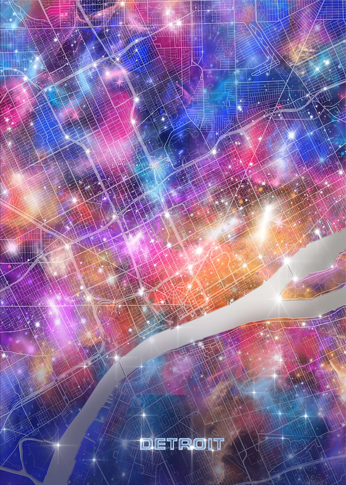 detroit map galaxy