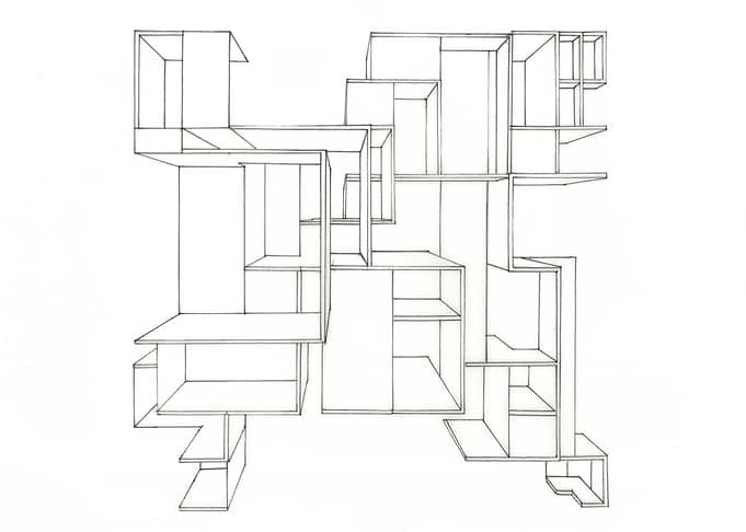Cube in perspective