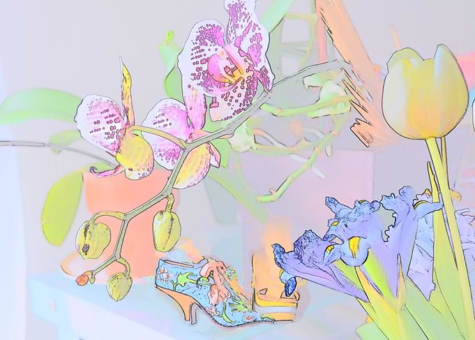 Flowers on the Desk