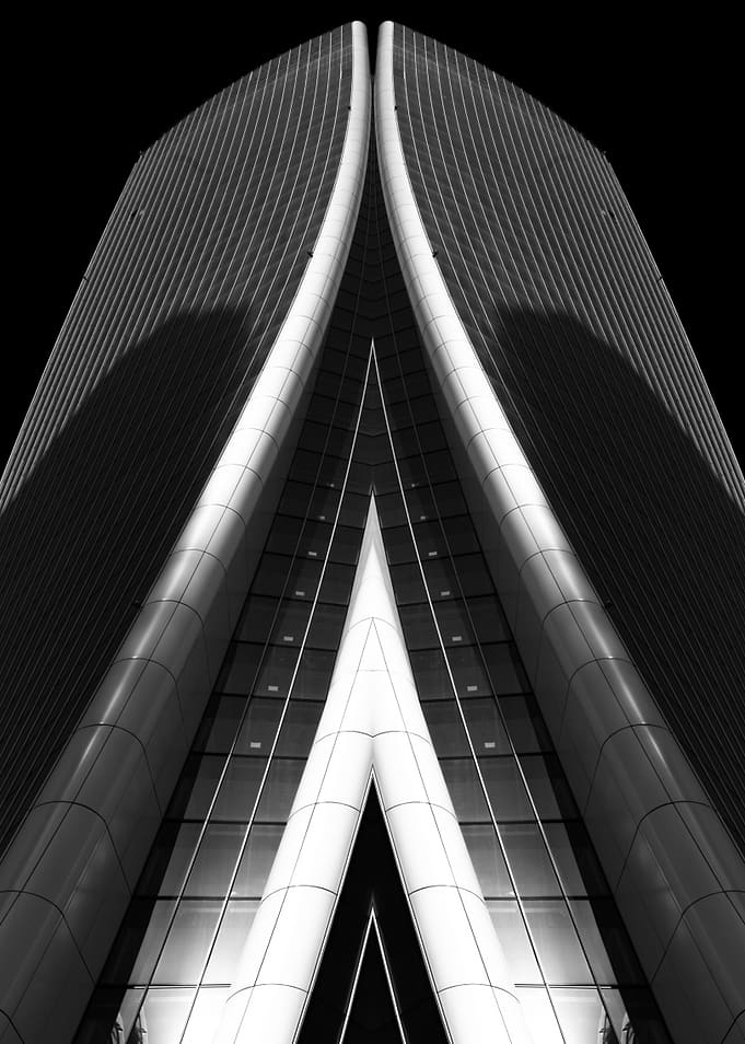 Almost Touching Abstract