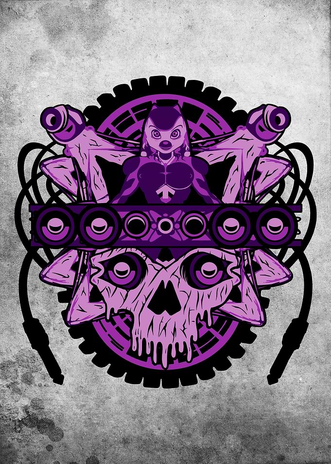 Techno skull