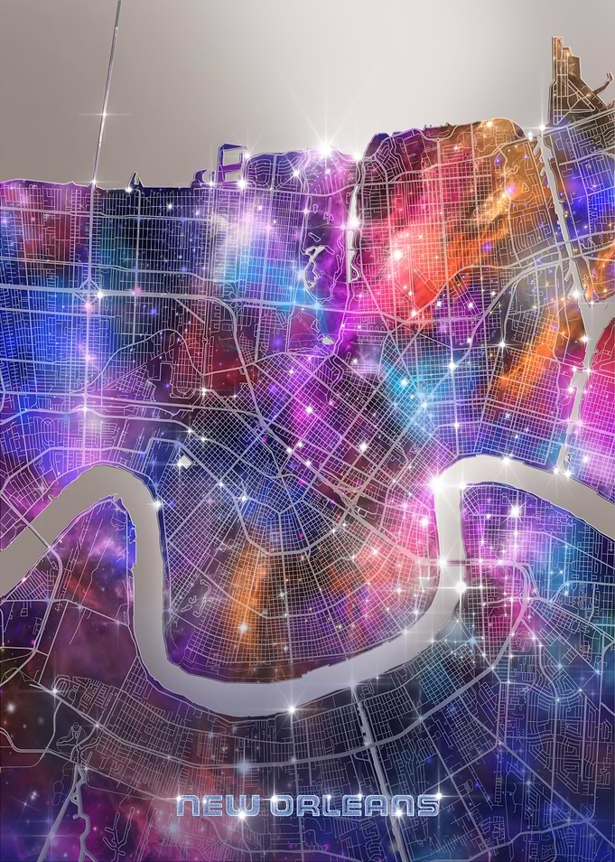 new orleans map galaxy