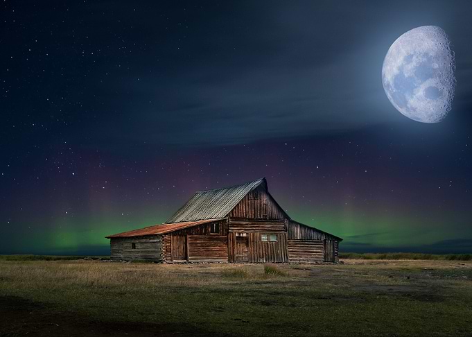 Old house like in heaven