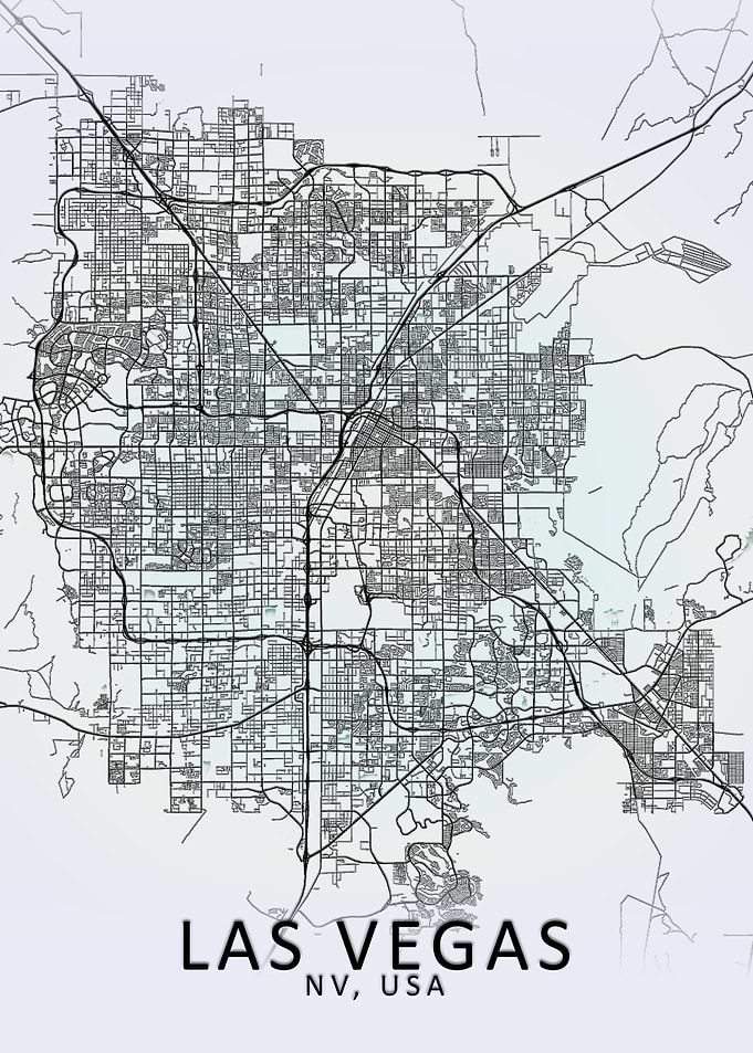 Las Vegas White City Map