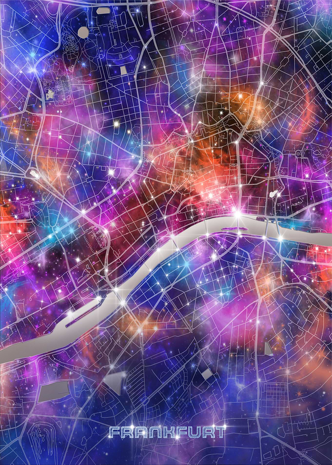 frankfurt map galaxy