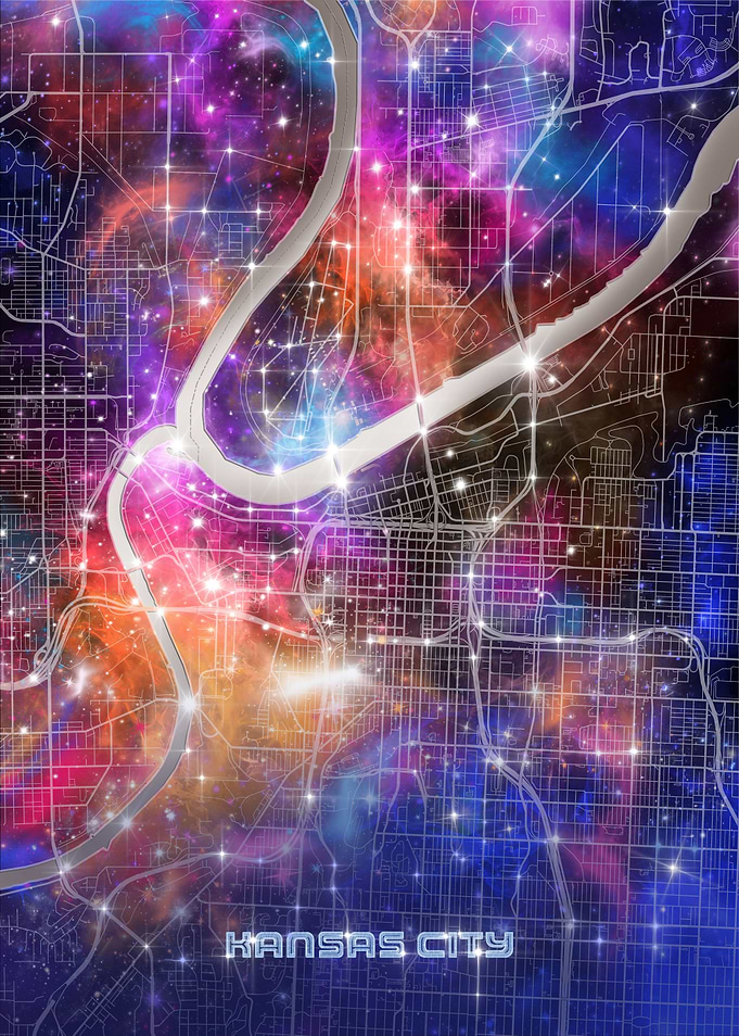 kansas city map galaxy