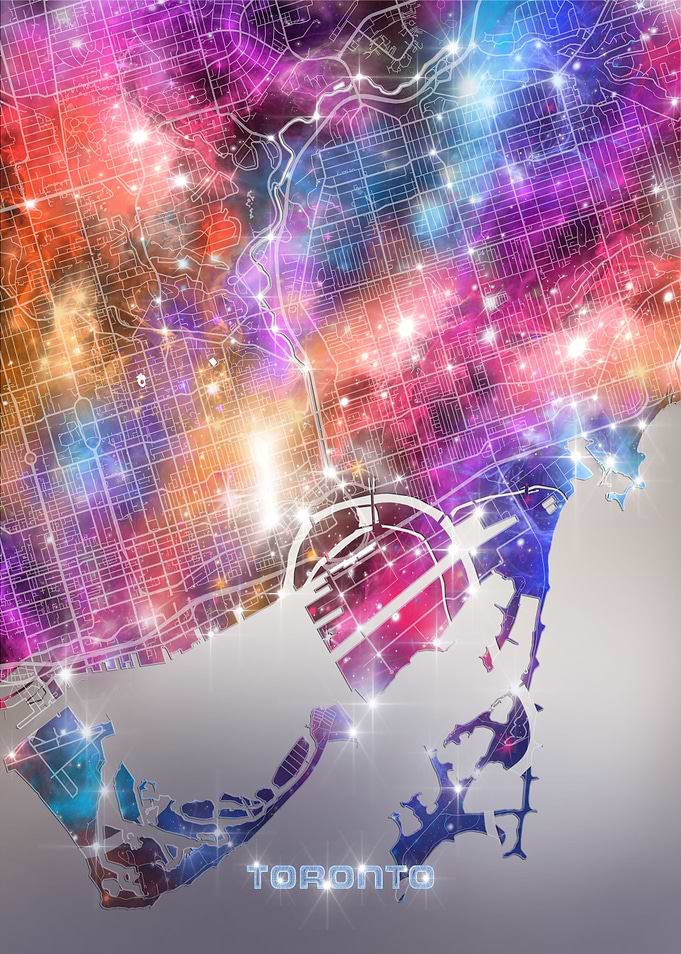toronto map galaxy