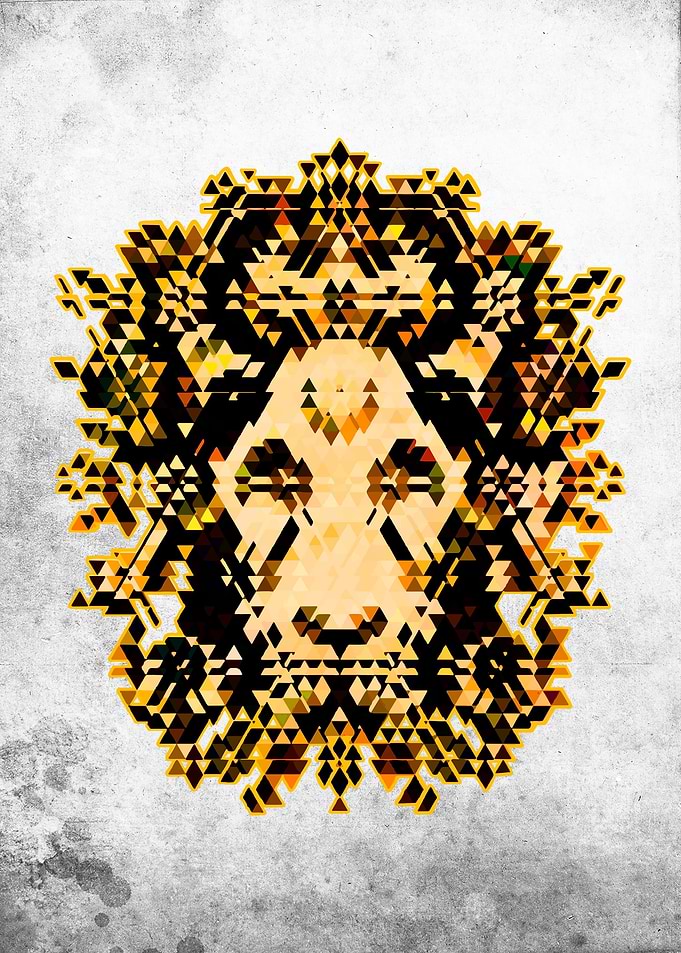 Lion graphique