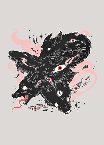 Many Wolves And Many Eyes