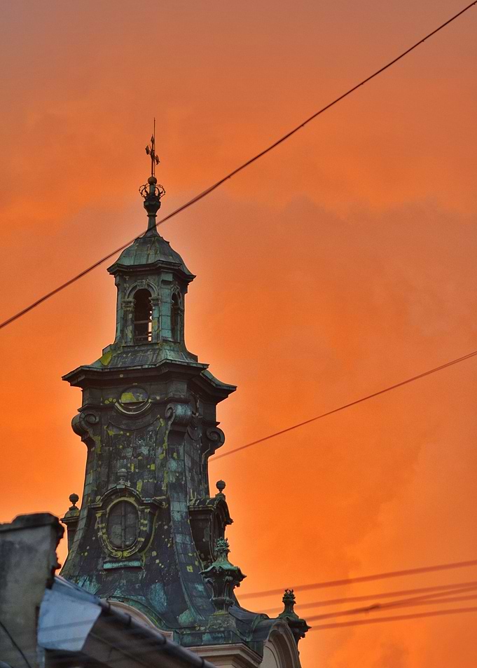 Sunset in Kiev