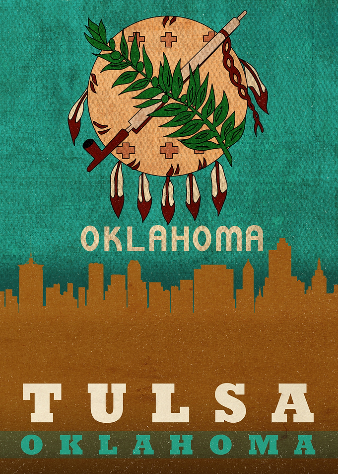 Tulsa Oklahoma Skyline