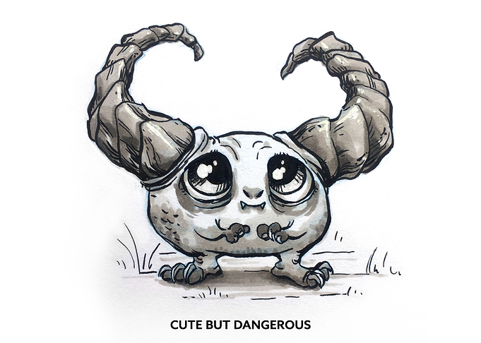 Cute but dangerous