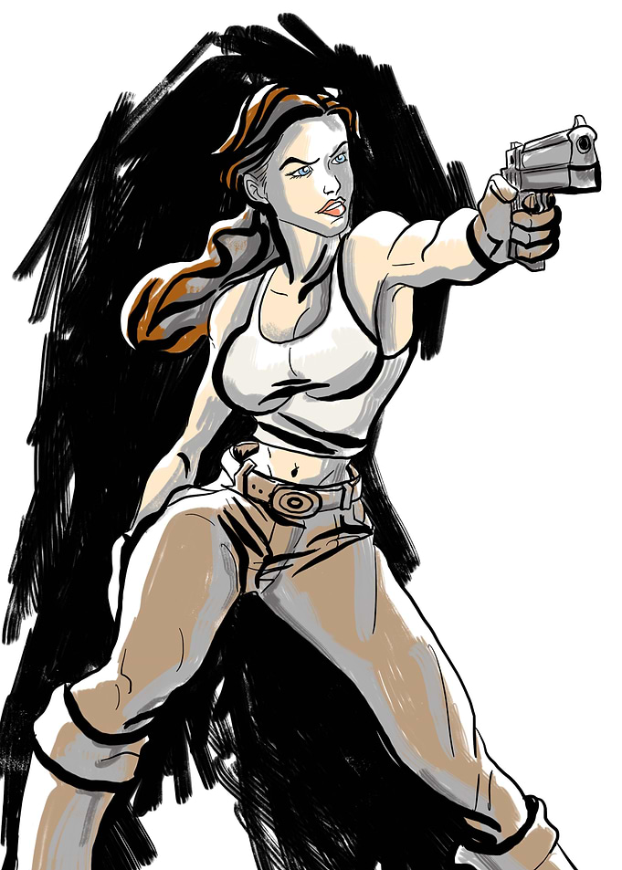 Gun Toting Adventurer
