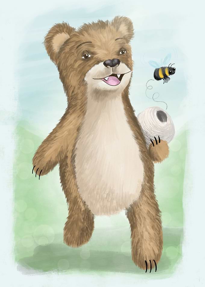 Bear and bee