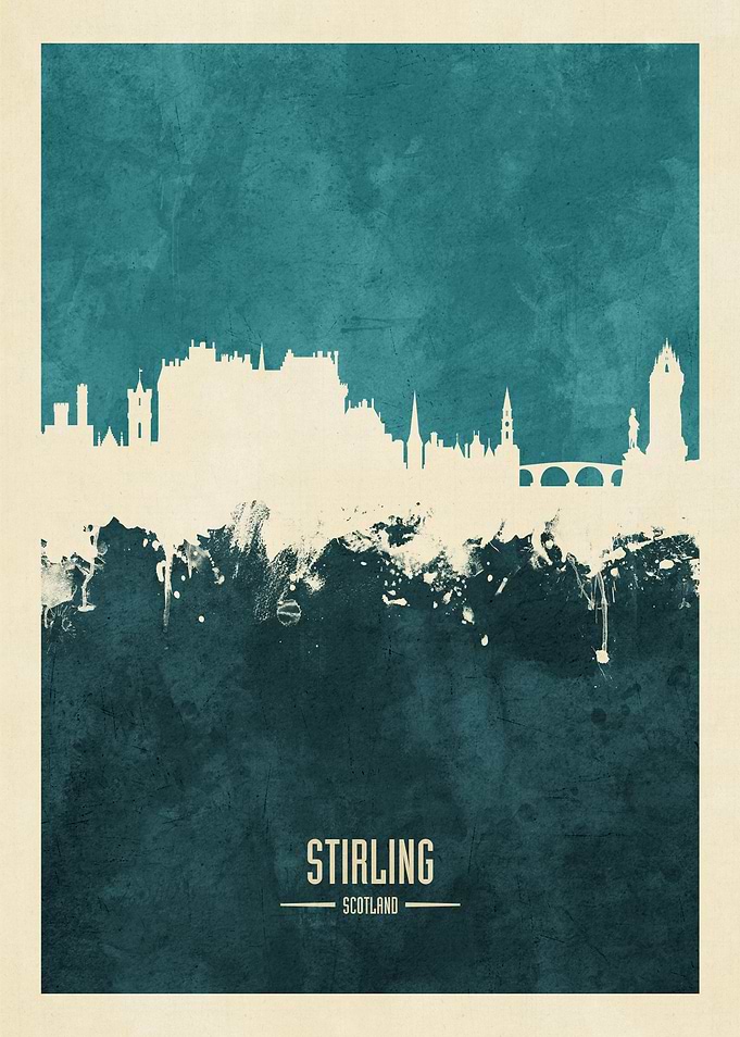 Stirling Scotland Skyline