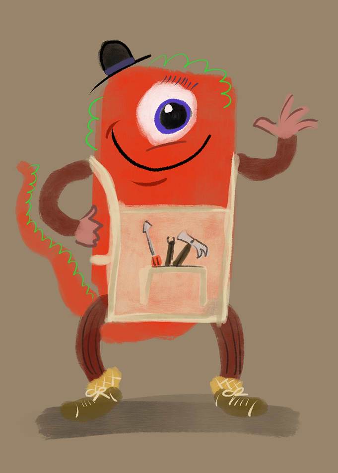 Handy monster