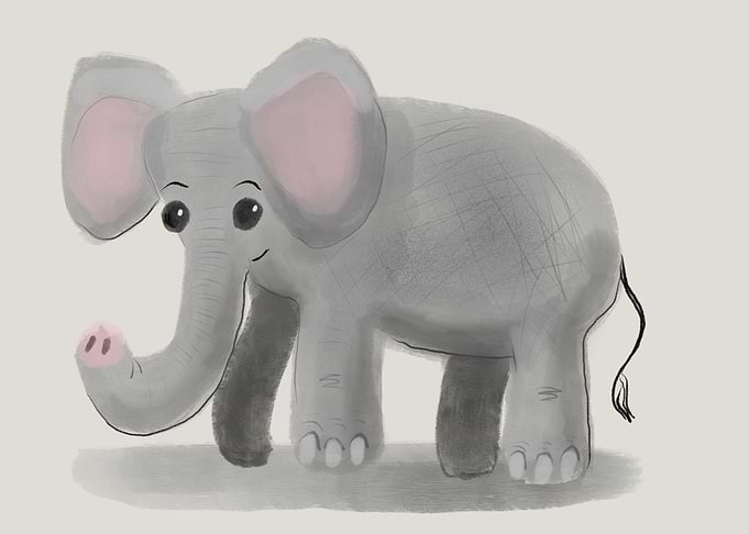Happy Elephant