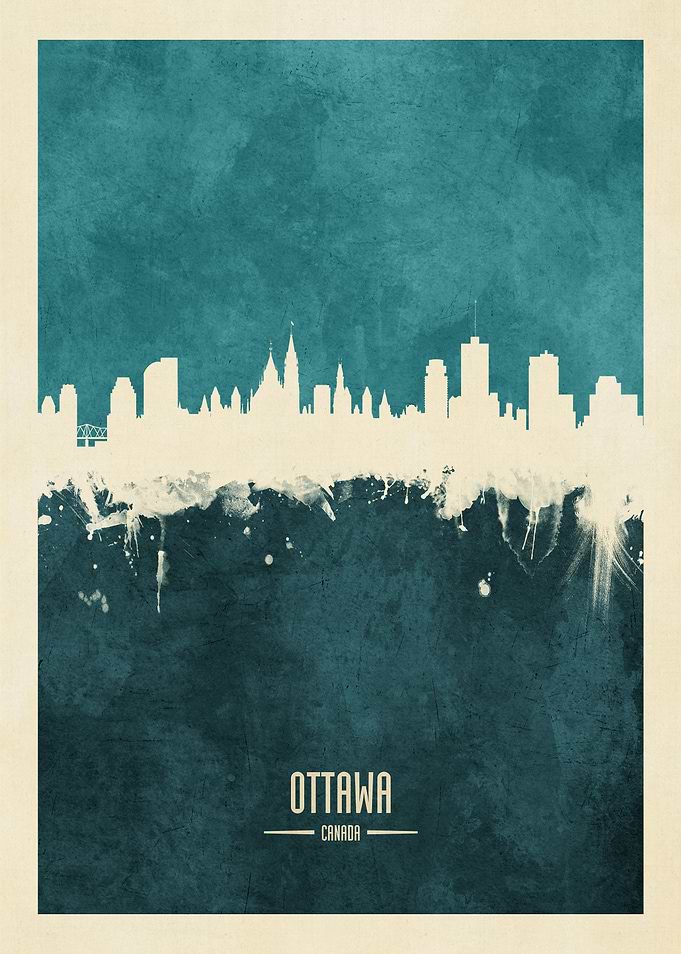 Ottawa Canada Skyline