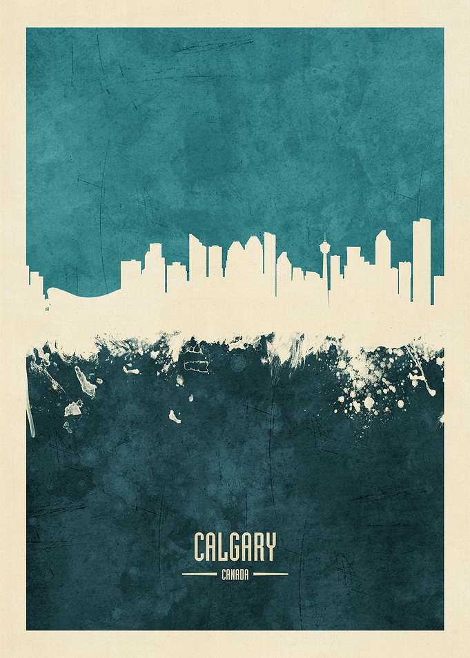 Calgary Canada Skyline