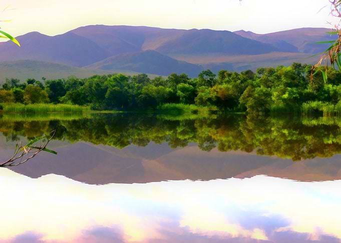 Natural mirror
