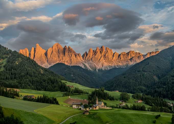 Val Di funes Dolomites