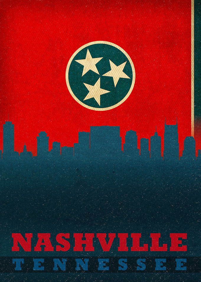 Nashville City Skyline