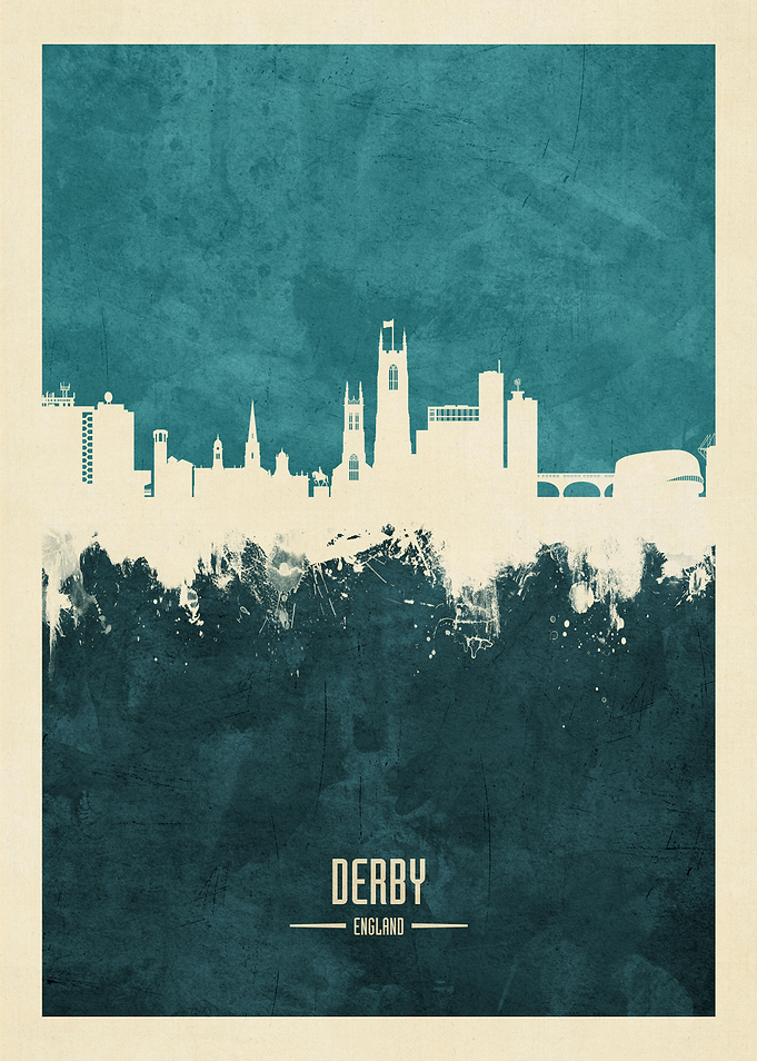 Derby England Skyline