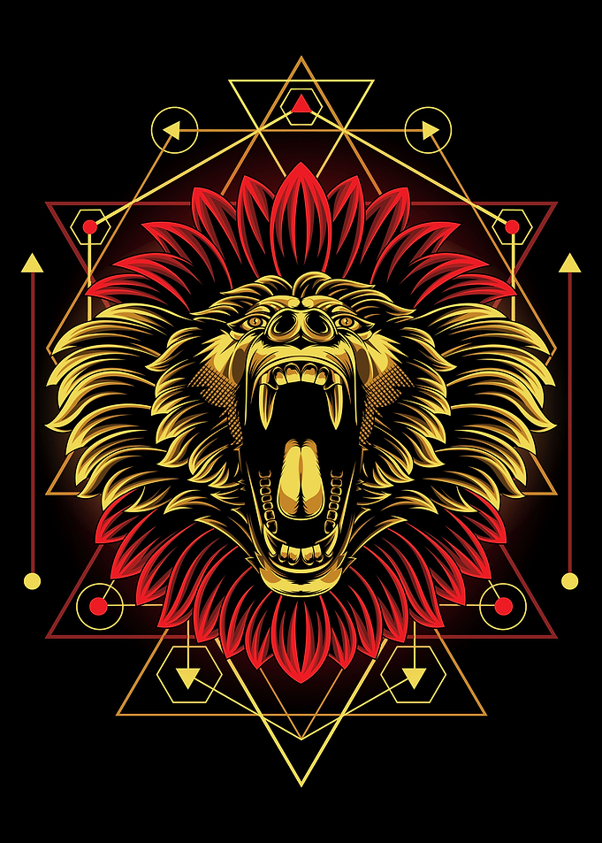Baboon Sacred Geometry
