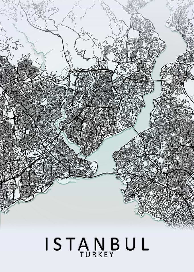 Istanbul White City Map