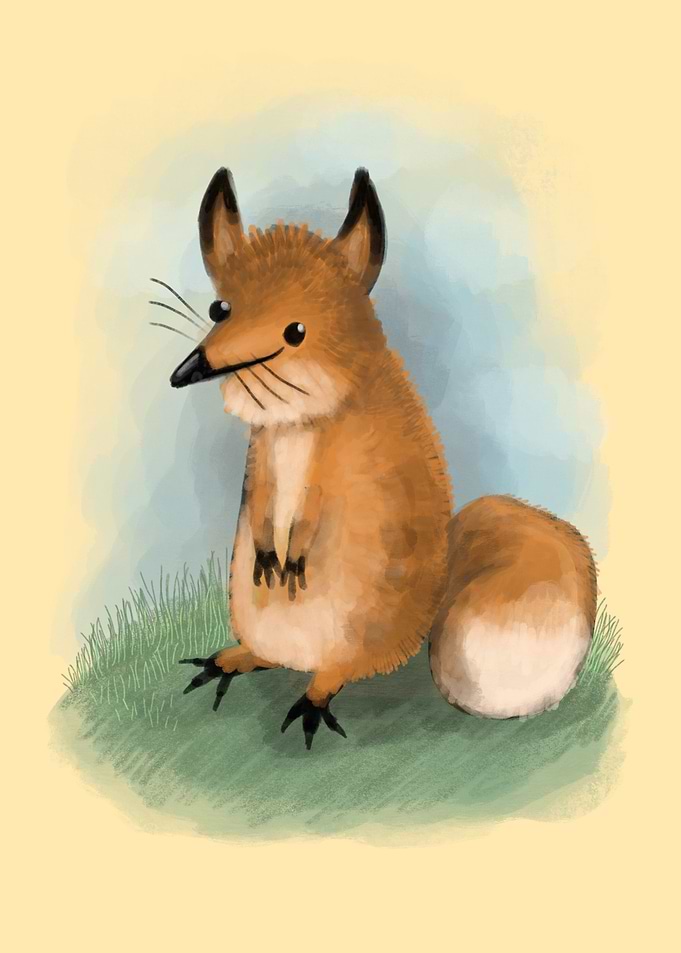 Fluffy Fox