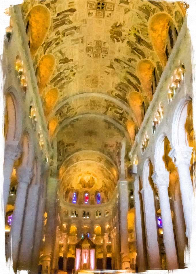 Columns in Church