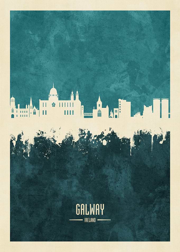 Galway Ireland Skyline