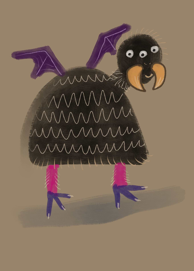 Flying spider bat