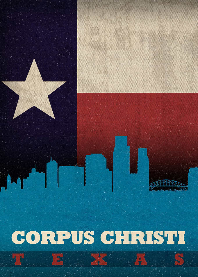 Corpus Christi Texas Flag