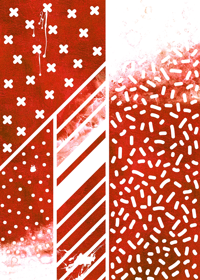 Artistic Red Grunge Rust