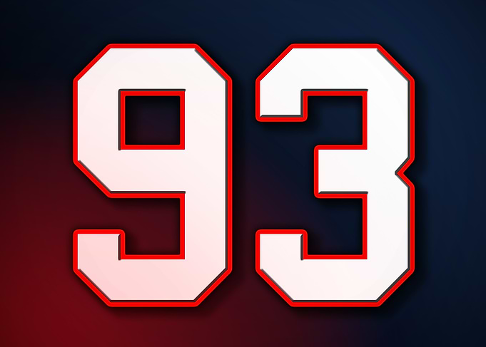 93 Jersey Patriot Patriots