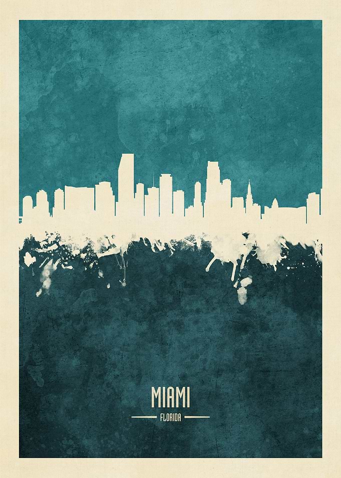 Miami Florida Skyline