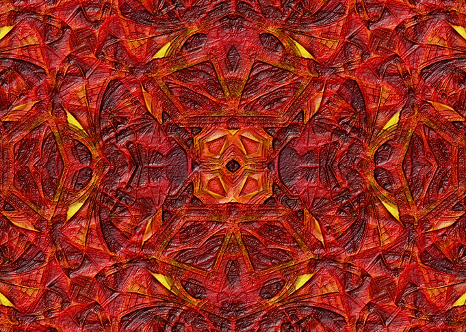 Morocco Leather Mandala
