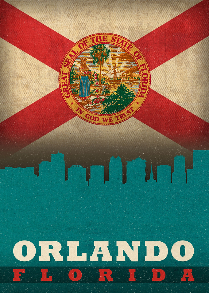 Orlando Florida Skyline