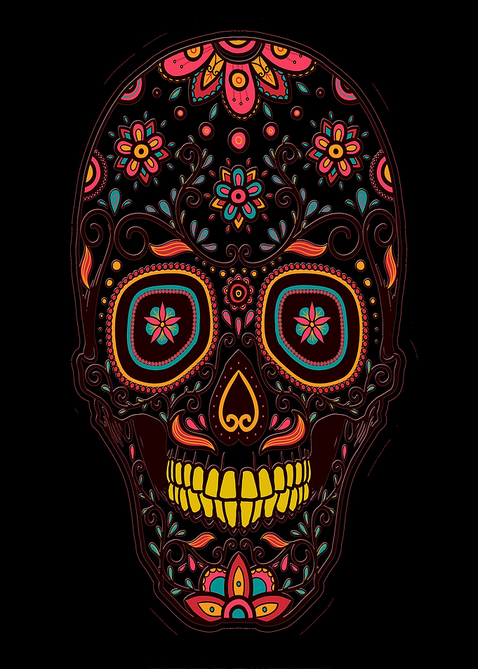 Colorful Skull