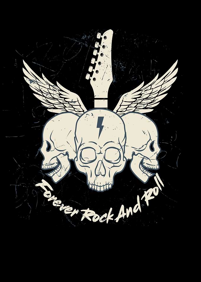Rock And Roll Skulls