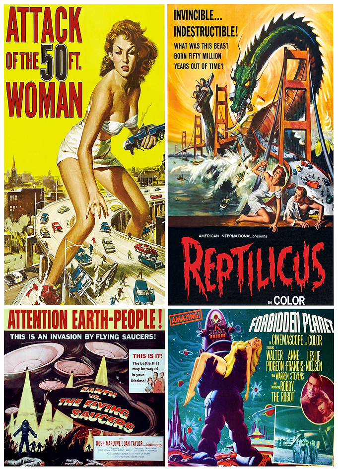 SciFi Poster Collage 9