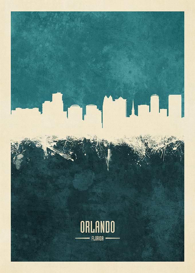 Orlando Florida Skyline