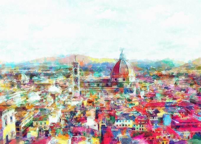 Firenze multicolor