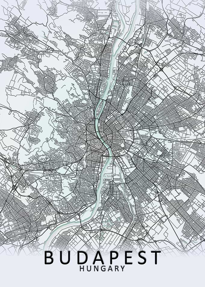 Budapest White City Map