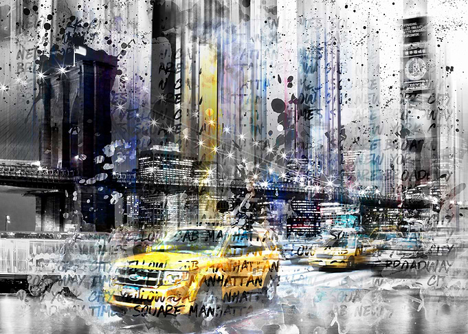 Modern Art NYC Collage