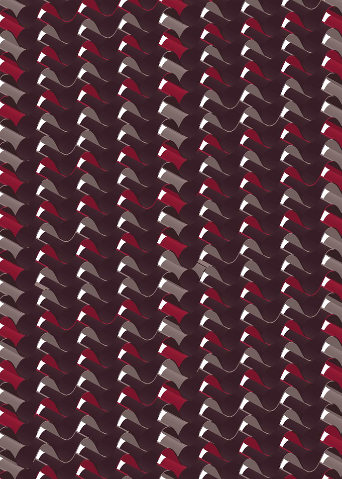Lovely Dark Red Pattern
