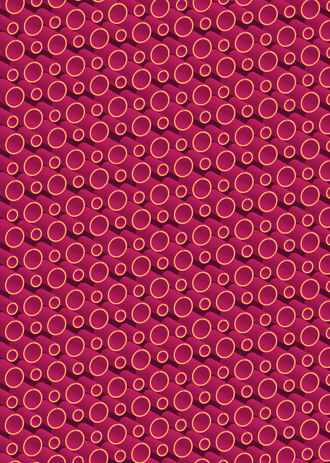 3D Lovely Pattern X 2