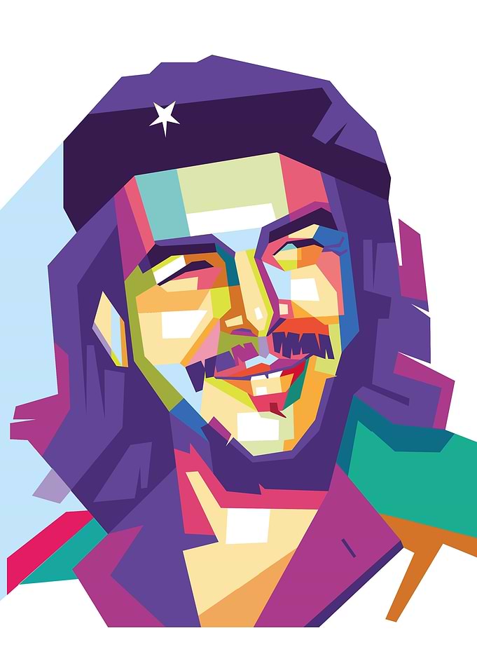 Che Guevara in Colorfull